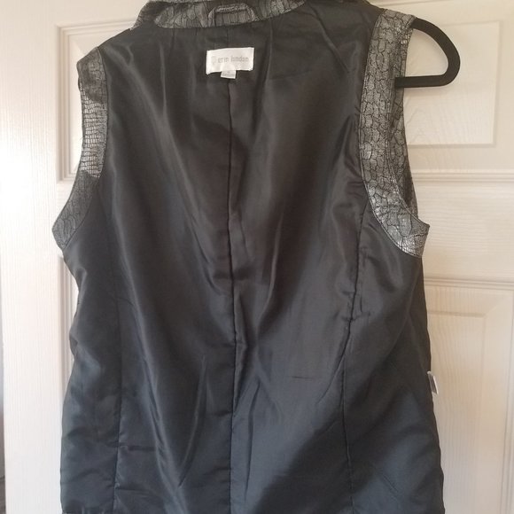 jacket/vest women silver and black size M - Picture 5 of 7